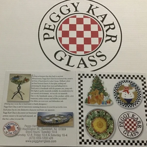 Vintage RARE SIGNED Peggy Karr Flamingo Plate - Picture 6 of 11